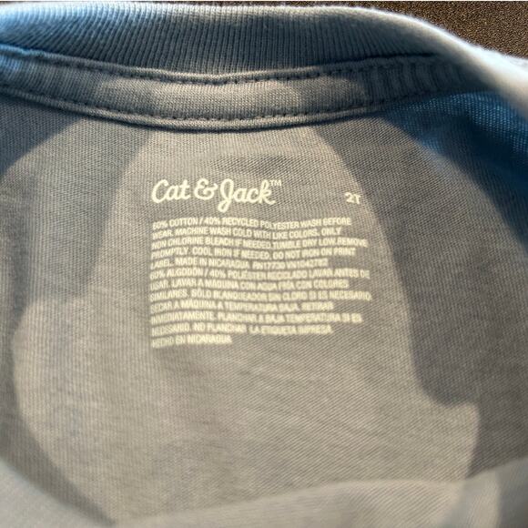 Cat & Jack Toddler Long Sleeve T-Shirt Bundle – 8 Pack, Size 2T, Neutral Colors - Picture 3 of 4